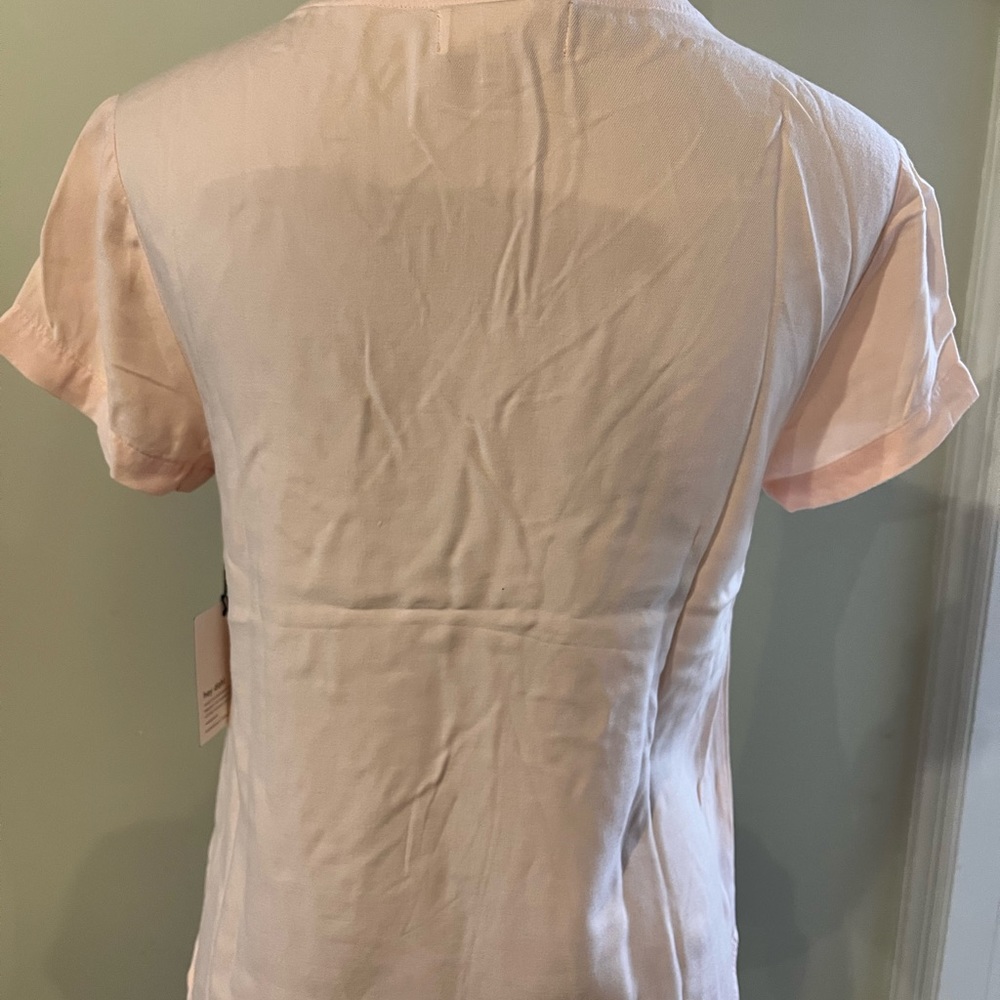 NWT Bellah Dahl V-Neck T-Shirt Size XS - Picture 6 of 11